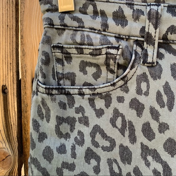 Joe's Leopard Print High Rise Skinny Jeans | 27 - Picture 9 of 12